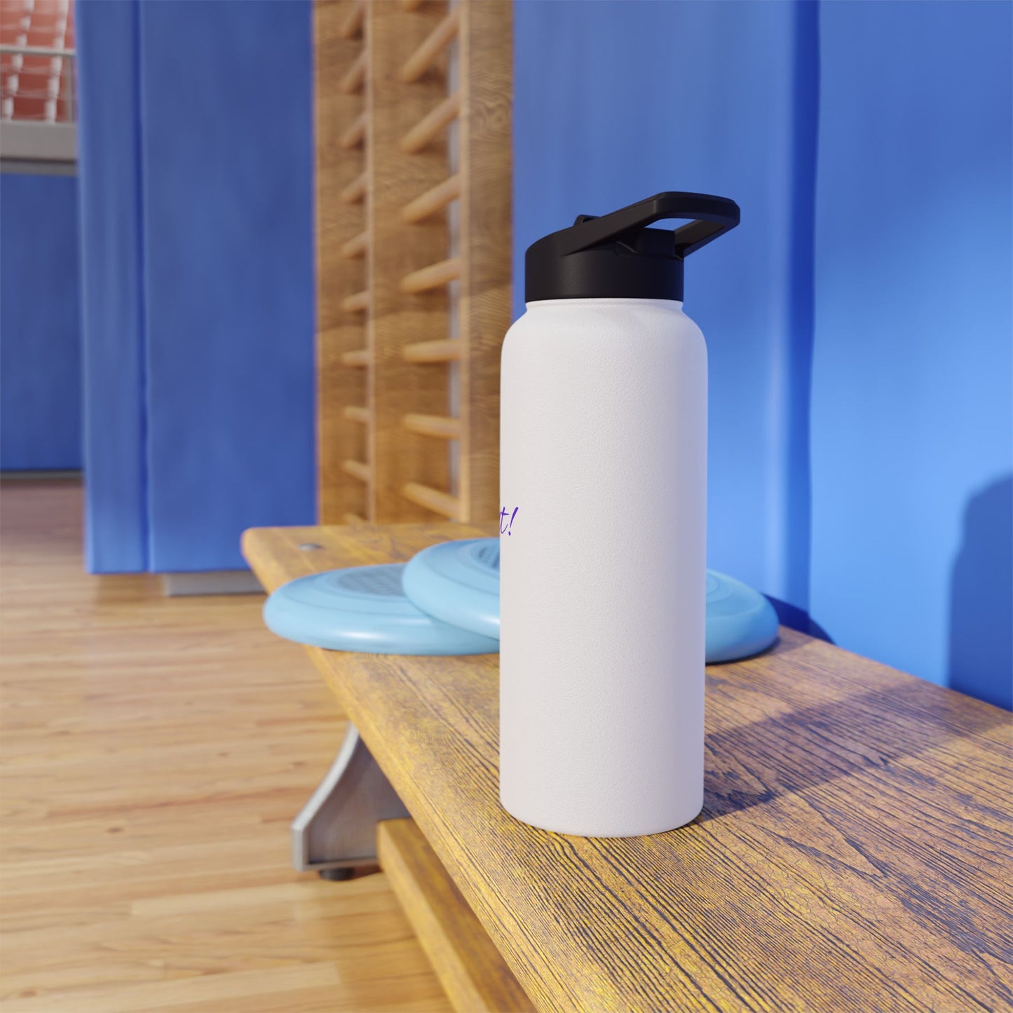 Peace in a Pod "I Am the Light" Inspirational Stainless Steel Water Bottle