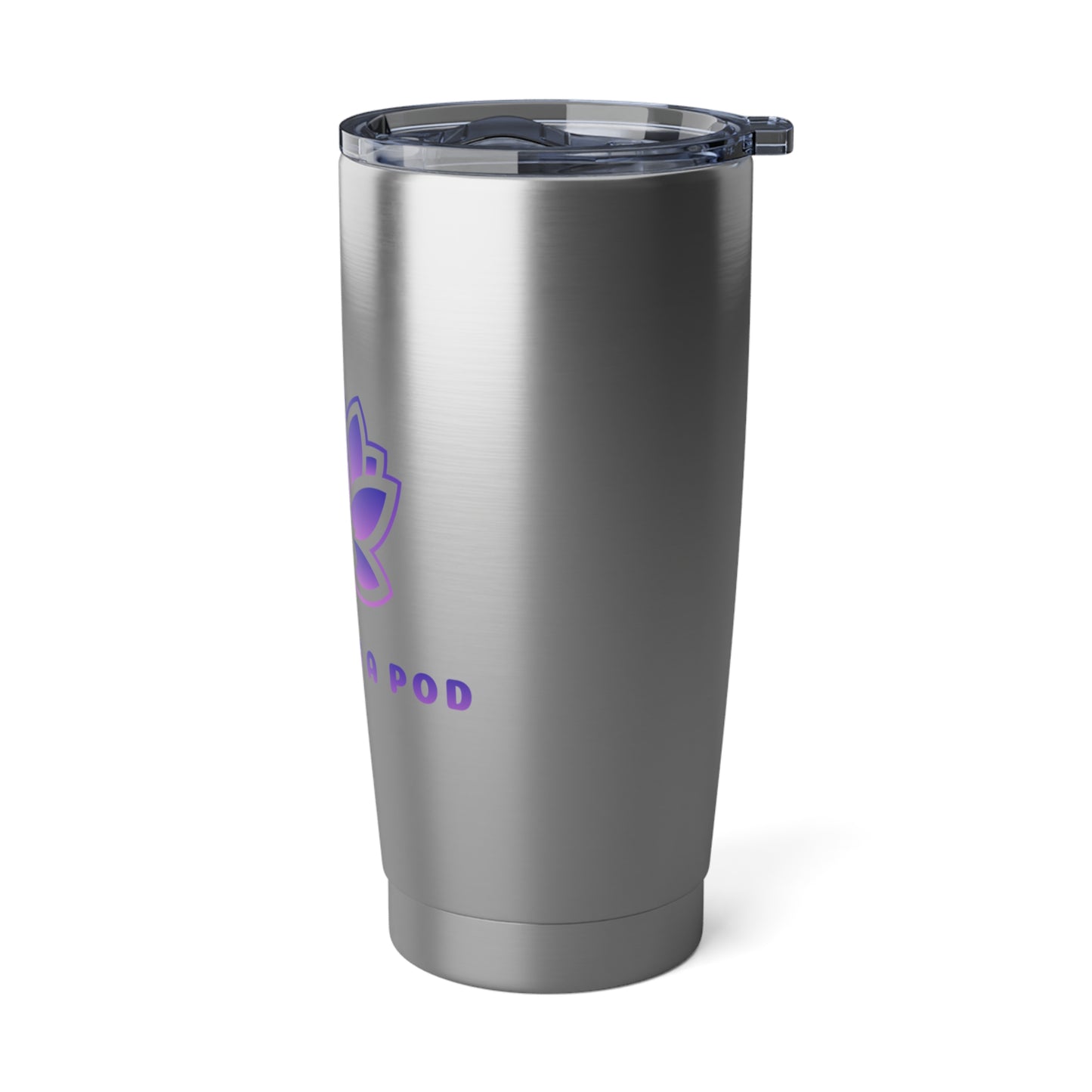 Peace in a Pod Inspiring Lotus 20oz Tumbler - Perfect for Mindfulness & Yoga