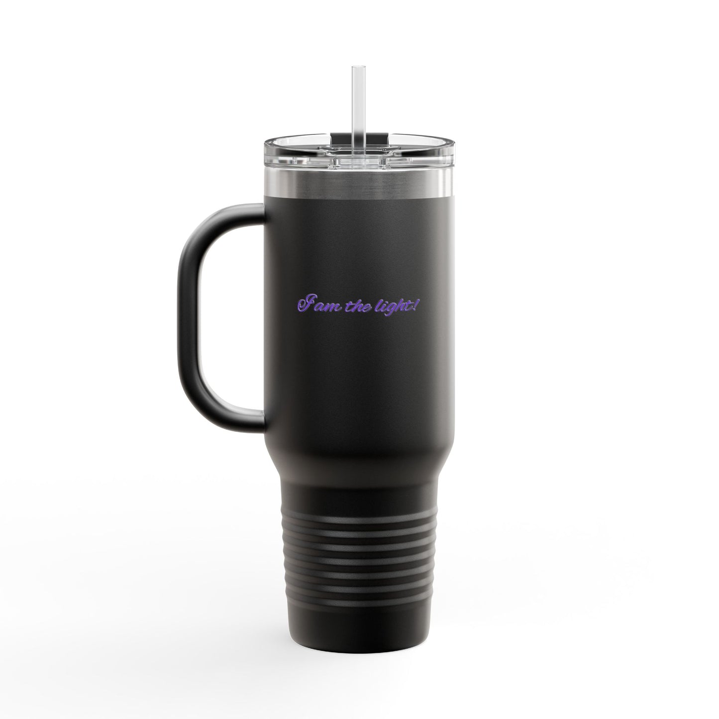 Serene Peace in a Pod Lotus Insulated Travel Mug - 40oz for Mindfulness on the Go