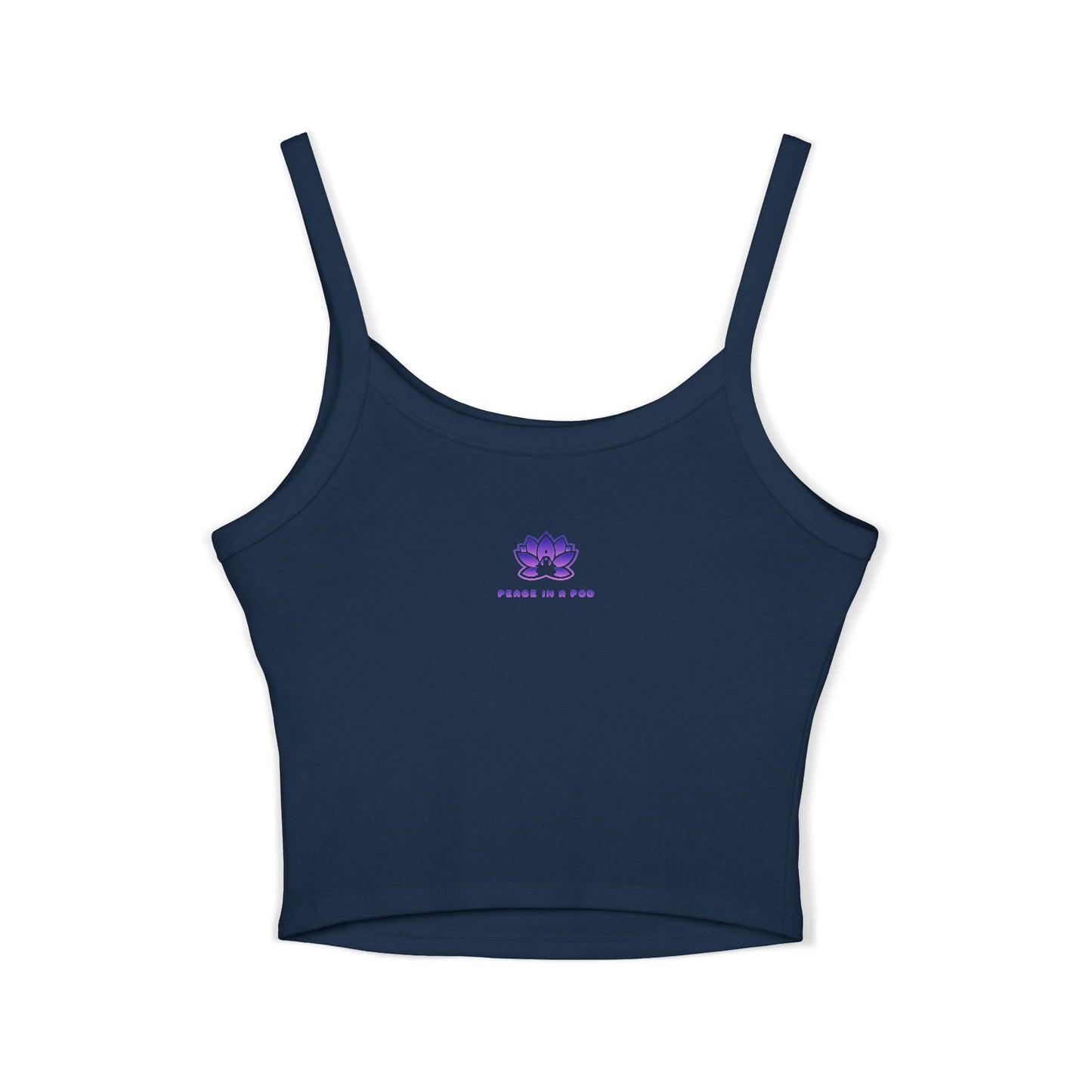 "I Am the Light" Peace in a Pod Spaghetti Strap Tank Top