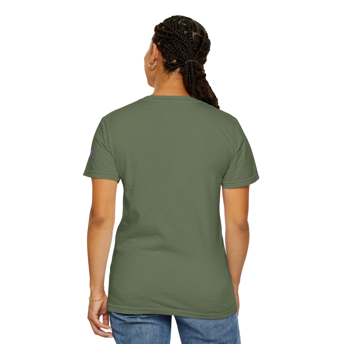 Shine Bright! Inspirational Peace in a Pod Embroidered T-Shirt