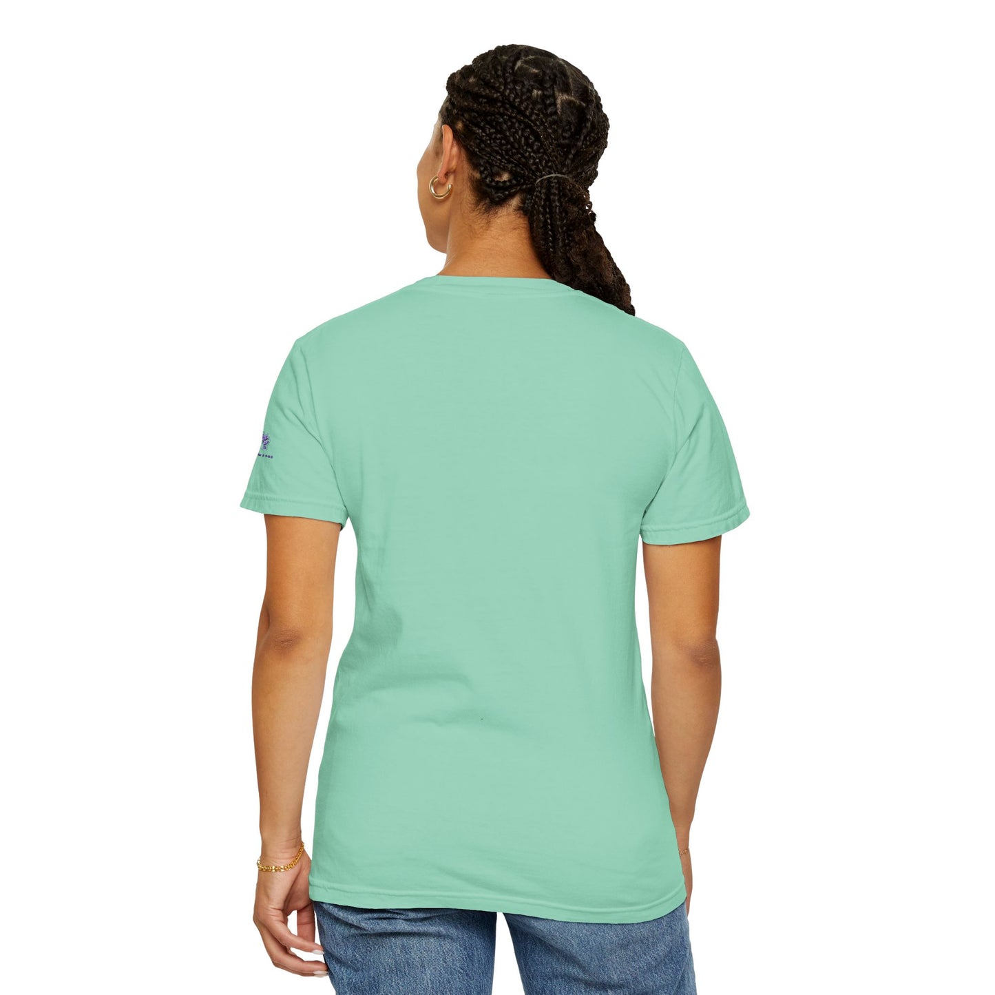 Shine Bright! Inspirational Peace in a Pod Embroidered T-Shirt