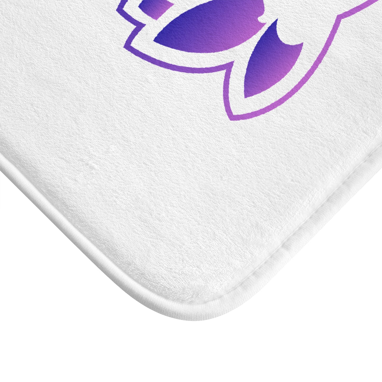 Serene Peace in a Pod Lotus Bath Mat - Calming Decor for Meditation & Relaxation