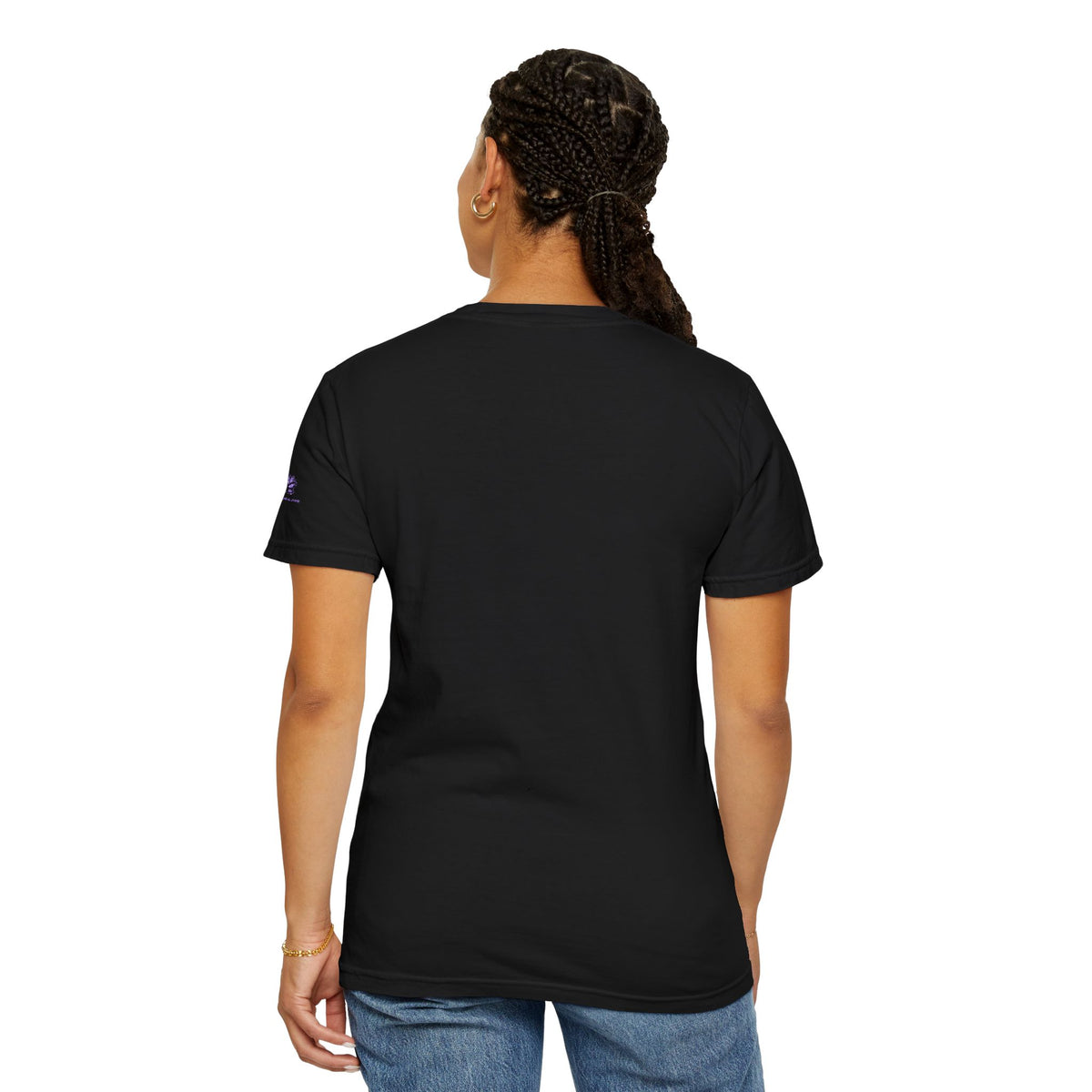 Shine Bright! Inspirational Peace in a Pod Embroidered T-Shirt
