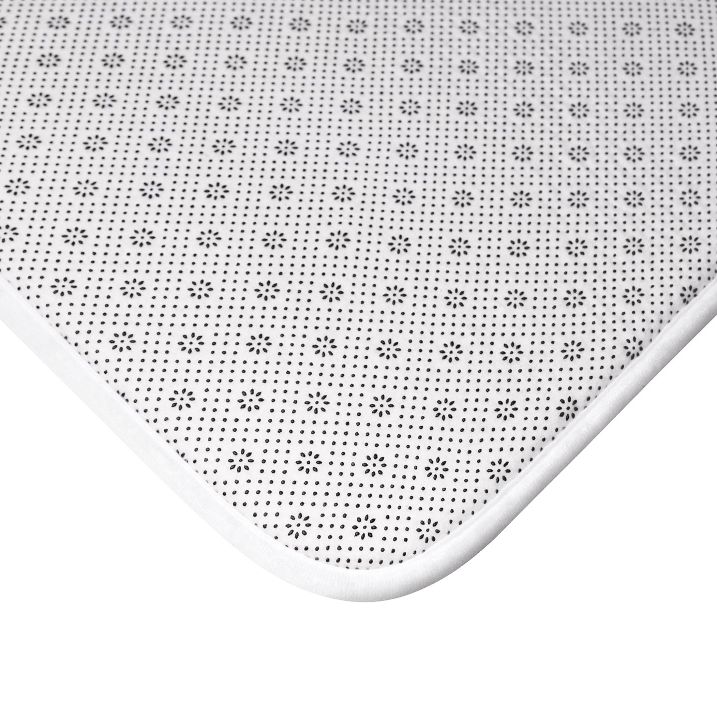 Serene Peace in a Pod Lotus Bath Mat - Calming Decor for Meditation & Relaxation