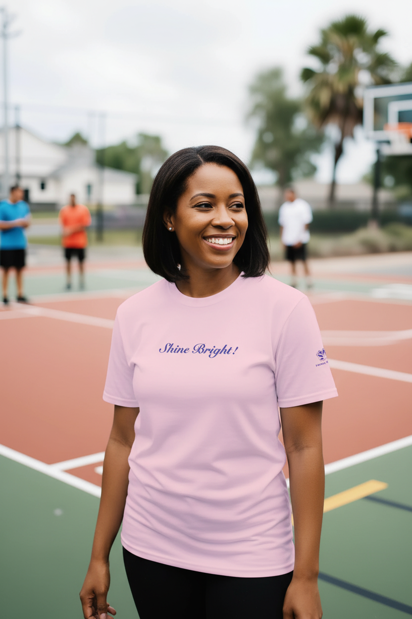 Peace in a Pod "Shine Bright!" Premium Unisex Crewneck T-shirt | Bella + Canvas 3001