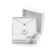 Peace in a Pod "I am the light" Lotus Inspiration Oval Necklace, Meaningful Jewelry, Spiritual Gift, Meditation Accessory, Empowerment Necklace, Self-Love