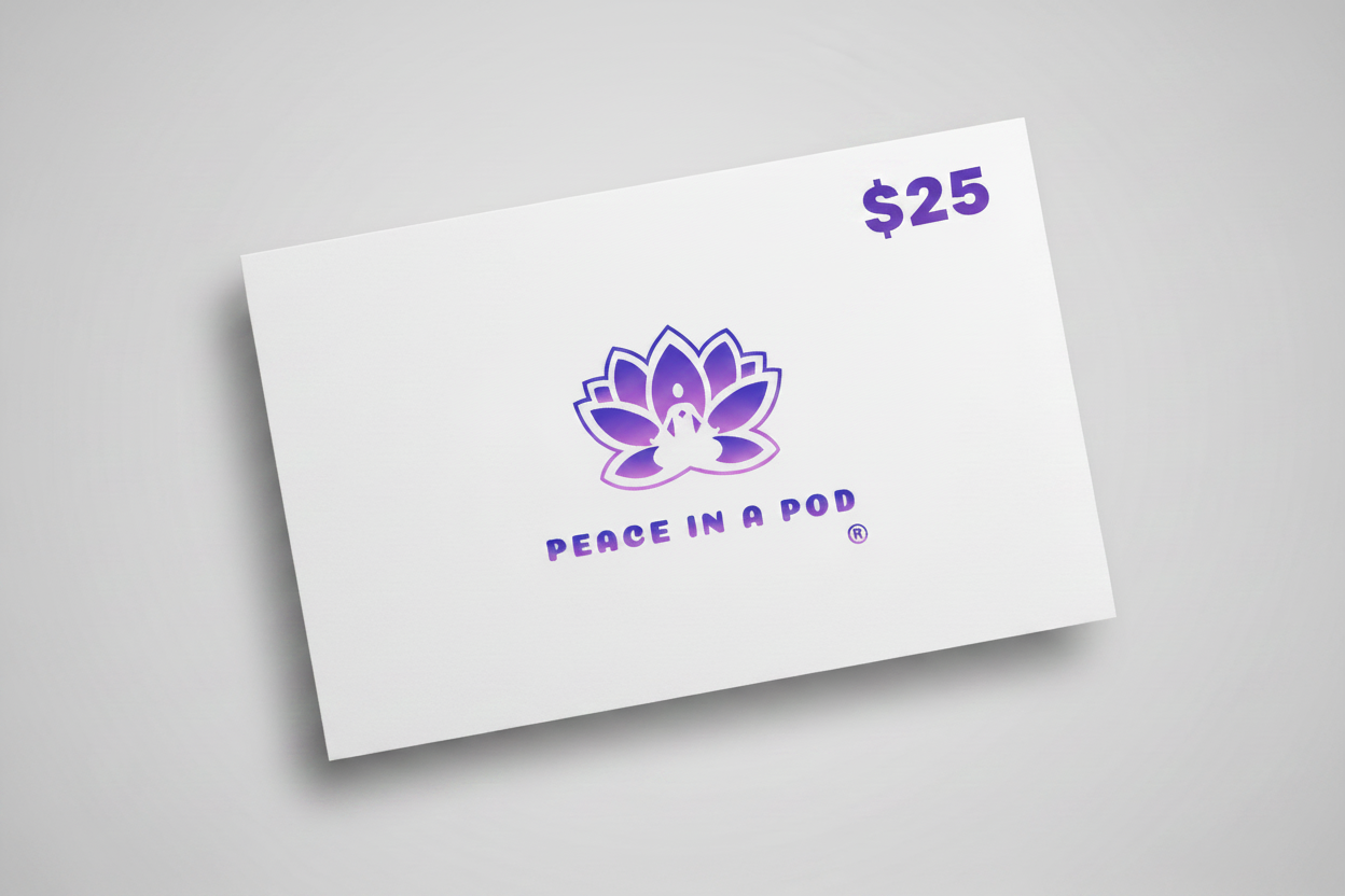 Peace in a Pod Gift Card